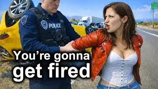 Cops vs the Dumbest Karen Drivers Caught on the Road