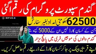 Good News! Wheat Support Program Paisay AA Gay  - 5000Acre Payments Released  - Check Your status
