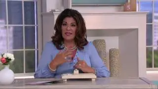Burmese Jade Oval Sterling Silver Ring on QVC