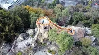 Never seen Before Cerro Santa Lucia in Santiago, Chile (Drone Footage)