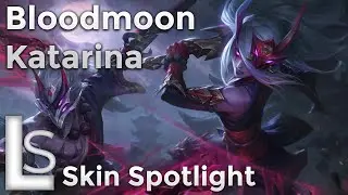 Blood Moon Katarina - Skin Spotlight - Blood Moon Collection - League of Legends - Patch 10.13.1