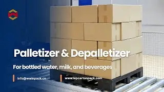 WIN-WIN PACK Palletizing and Depalletizing Systems for Bottles, Cans, and Containers #palletizer
