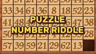 OUTSTANDING! PUZZLE NUMBER RIDDLE SLIDE GAMAE || V096 #trending #viralvideo