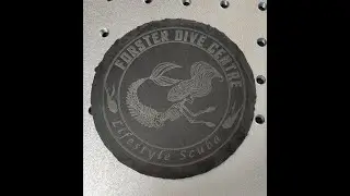 Mermaid Slate coaster1