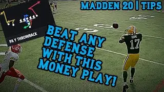 Beat Any Defense - I Form Slot Money Play & Deadly Cover 4 Quick Pass in Madden 20!