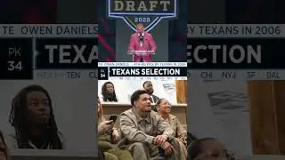 Jaylin Noel reacting to Jayden Higgins getting drafted by the Houston Texans! #nfldraft