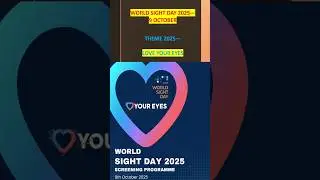 World Sight Day 2025 WhatsApp status Theme #sight #vision #eyes #who