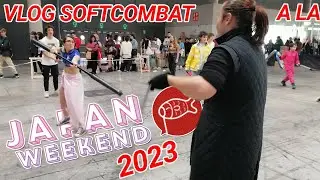 Softcombat a la Japan Weekend Barcelona Mar&ccedil; 2023, Pavell&oacute; 4-5 Fira Gran Via | #vlog #softcombat #25