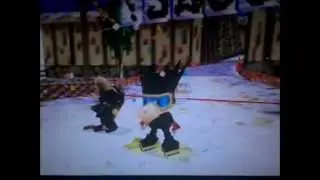 Lapping Linda On Ninja Land.(Snowboard Kids Challenge. Using Slash And The Starboard.)