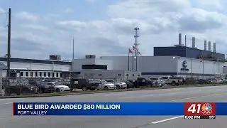 $80 million federal grant to transform Fort Valley facility into electric bus manufacturing hub for
