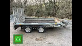 IFOR WILLIAMS GX106g 10X6 PLANT TRAILER 3500KG SOLD BY www.catlowdycarriages.com
