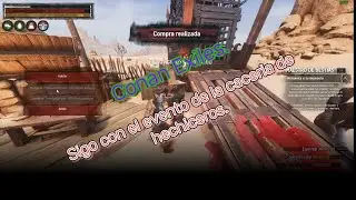 Conan Exiles. I continue with the sorcerer hunt event.