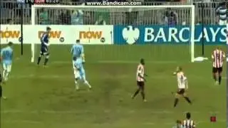 Dzeko Worst Penalty EVER! (Manchester City 1-0 Sunderland)