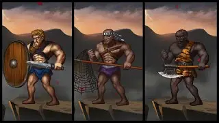 Story of a Gladiator - Tournament Compilation (Murmillo/Retiarius/Bestiarius) 