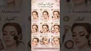 Full Makeup Steps | Step by Step Makeup Tutorial for Beginners 💄