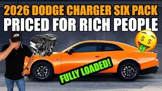 GOTTA BE RICH TO BUY A DODGE CHARGER SIXPACK OPTIONED...CRAZY