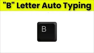 B Key Automatic Typing issue / B Key Automatic Pressing On Keyboard - Laptop - PC