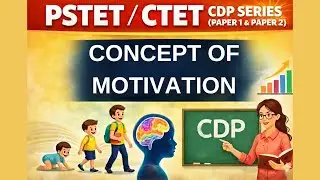 Concept of Motivation for CTET 2026 PSTET 2026 #ctet2026