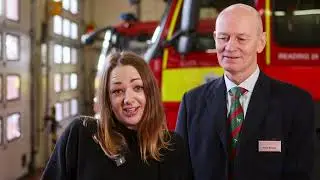 Royal Berkshire Fire & Rescue Service - Last Module Landing Ceremony