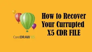 How to recover corrupted Corel Draw file (हिंदी)