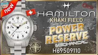 Hamilton сейчас в тренде! | Hamilton Khaki Field Hand Wind 80hr Power Reserve H69509110
