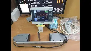 Testing Keyence LS-series High-speed, High-accuracy Digital Micrometer LS7601 S/N:CB110090 + LS7030M