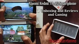 Xiaomi Redmi 7A 4G Smartphone Unboxing and Reviews with gaming