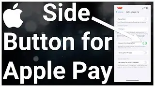 How To Enable Or Disable Double Click Side Button To Pay