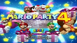 Mario Party 4 - Opening and Splash Screen