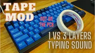1 vs 3 Layer Tape Mod not on the PCB | Idobao ID80