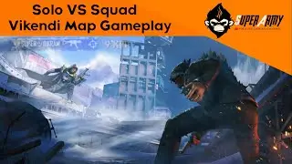 SOLO VS SQUAD GAMEPLAY VIKENDI MAP DRANGON UMP9 LEVEL 5 GUN SUPERARMY  PUBG MOBILE  9 KILLS