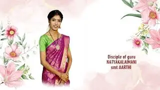 intro Barathanatyam Performance / PRANAYA The Art PlatformShot