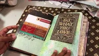 Hardback junk journal TRAVELER&rsquo;s NOTEBOOK 2018