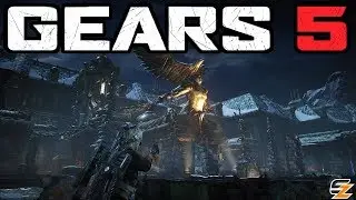 GEARS 5 Multiplayer Gameplay - New ASYLUM Multiplayer Map Gameplay Walkthrough!