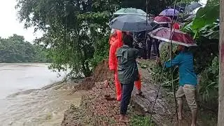 বিপদসীমার ওপরে মুহুরী নদীর পানি, পাঁচ স্থানে বাঁধে ভাঙন | Millennium TV USA