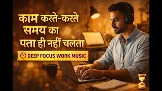 काम करते-करते समय का पता ही नहीं चलता 🌼 | Deep Focus Work Music | No Distraction