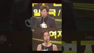 Ji Changwook and Moon Chaewon 2011 KBS Drama Awards 🫶🏻😍 #jichangwook #moonchaewon #rek