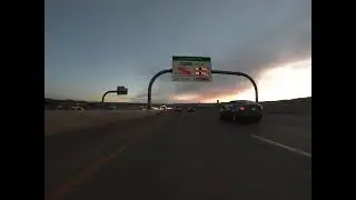 4K Time Lapse Drive from North Denver to South Colorado Springs 15x Speed