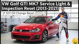 VW Golf GTI MK7 Service Light & Inspection Reset (2013-2021) 🛠️ DIY Oil Change Reset