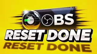 Не работает OBS? Попробуйте этот простой сброс настроек!