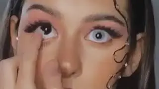 Die BESTEN FARBIGEN KONTAKTLINSEN f&uuml;r braune Augen I Oriental Dream Lenses I Farbe :Dubai Gray