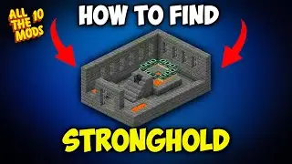 How to Find Stronghold in ATM10 Modpack | Stronghold ATM10