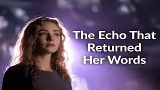 The Echo That Returned Her Words 💫 | A Soft, Emotional Mystery Story