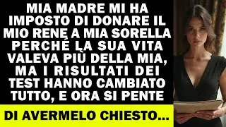 Mia madre pretendeva che donassi il rene a mia sorella perché la sua vita contava di più, ma...