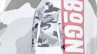 Bogner Sport Beline1 Womens Baselayer Top in Camo Black - A Closer Look