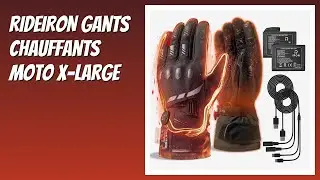AVIS (2025) : RIDEIRON Gants Chauffants Moto X-Large. D&Eacute;TAILS