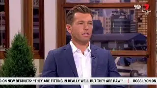 Shaun Higgins on AFL Game Day - Channel Seven (April 1, 2018)