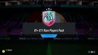FIFA 23 81+ X11 RARE PLAYERS PACK - FUT BIRTHDAY SWAPS