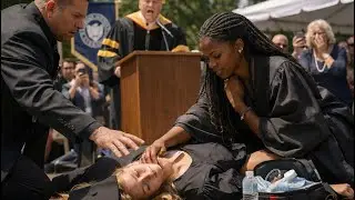 Elite Girl Collapses at Graduation &mdash; Poor Black Girl Acts, Principal Bows