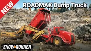 New ROADMAX Dump Truck In SnowRunner Season 9 @TIKUS19